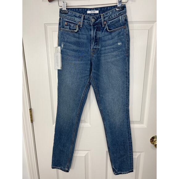 New GRLFRND Karolin Close To You Skinny High Rise Women's Denim Jeans Capsule - Picture 3 of 10